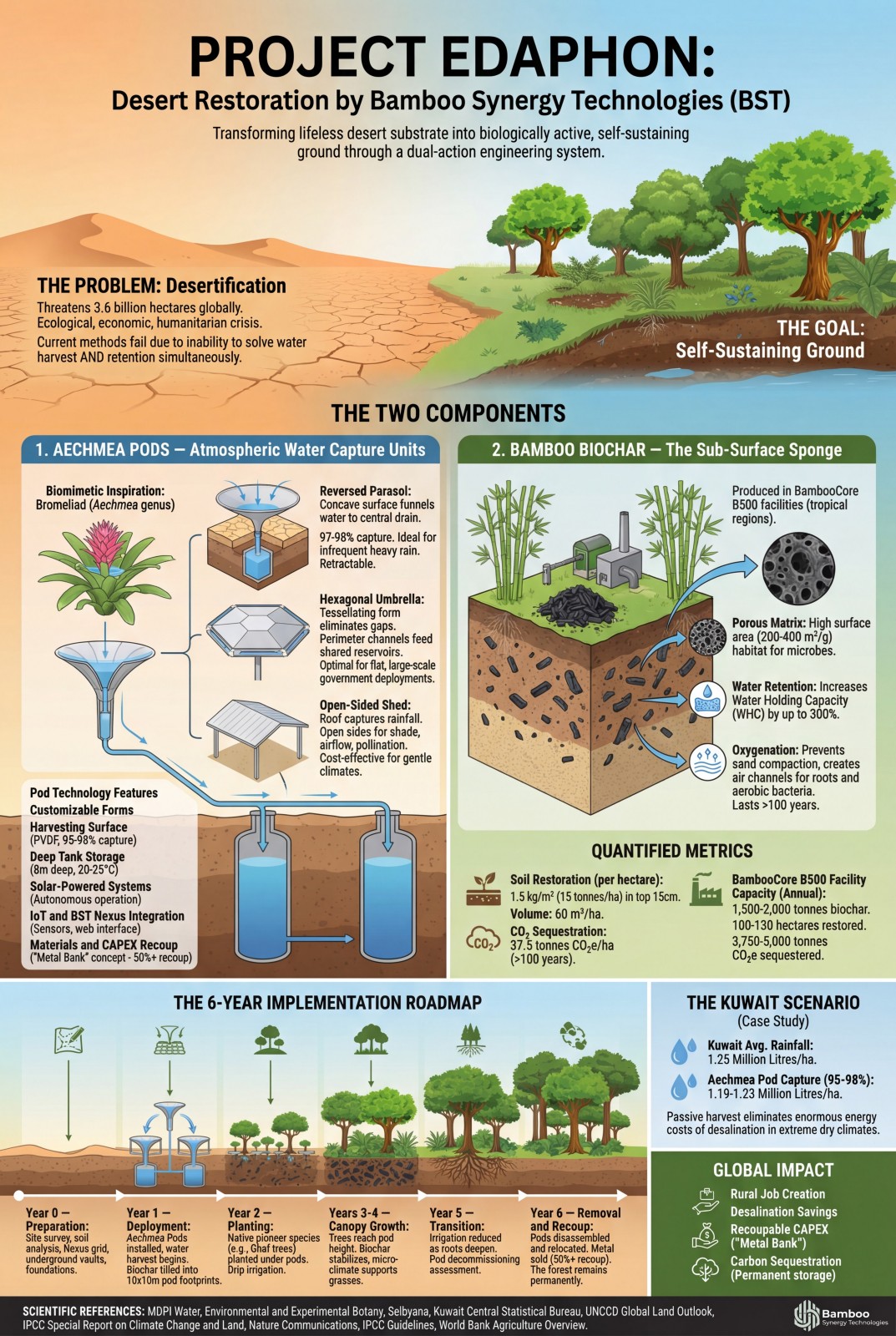 Project Edaphon — Desert Restoration | Bamboo Synergy Technologies ...